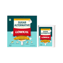 Load image into Gallery viewer, Lowkal Sugar Alternative Mini Cubes 500 Nos