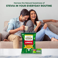 Load image into Gallery viewer, Lowkal Powdered Stevia Sweetener Sachets 100's