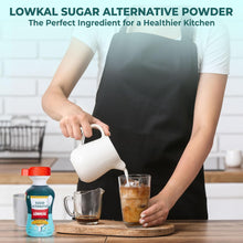 Load image into Gallery viewer, Lowkal Sugar Alternative Powder Measuring Smart Cap 140 gm