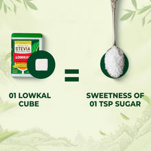Load image into Gallery viewer, Lowkal Mini Cubes Stevia Sweetener 300 Nos