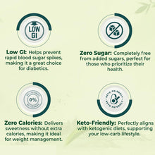 Load image into Gallery viewer, Lowkal Granular Stevia Sweetener 250 gm Jar