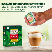 Load image into Gallery viewer, Lowkal Mini Cubes Stevia Sweetener 300 Nos