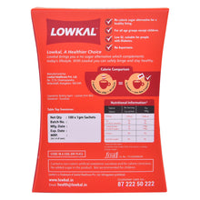 Load image into Gallery viewer, Lowkal No Calorie Sugar alternative 100 sachets