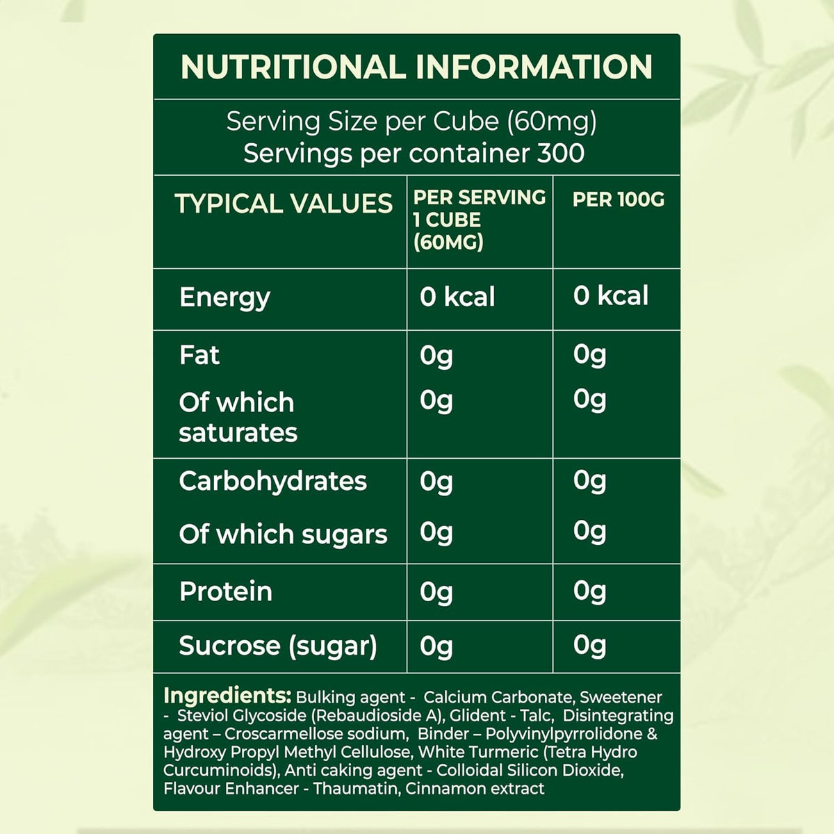 Plant Based Natural Sweetener – Lowkal