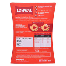 Load image into Gallery viewer, Lowkal No Calorie Sugar alternative 100 sachets
